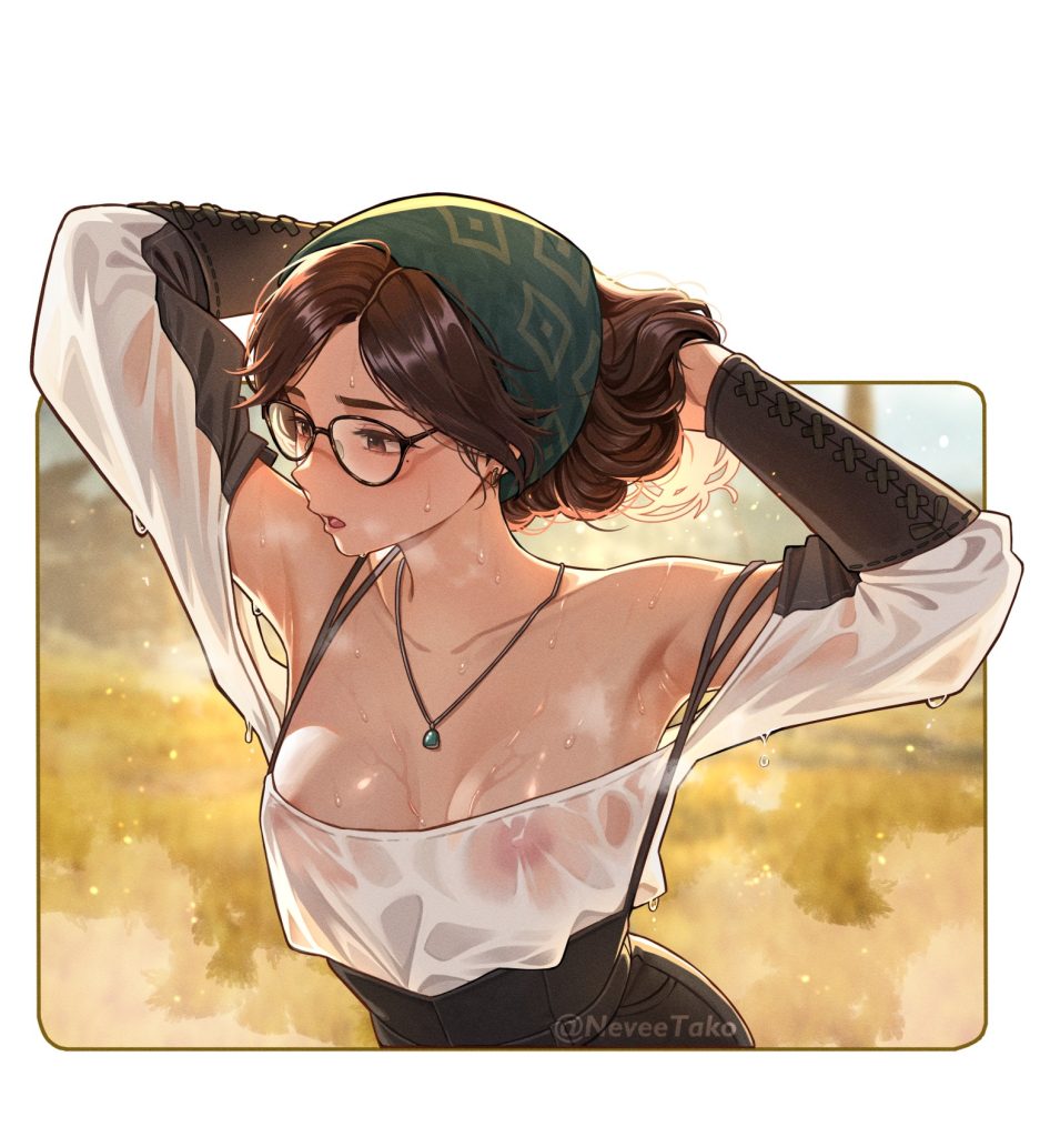 濡れ透けのエロ画像詰め合わせ