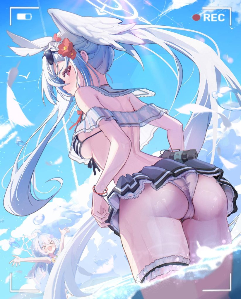 ブルーアーカイブの萌えイラスト