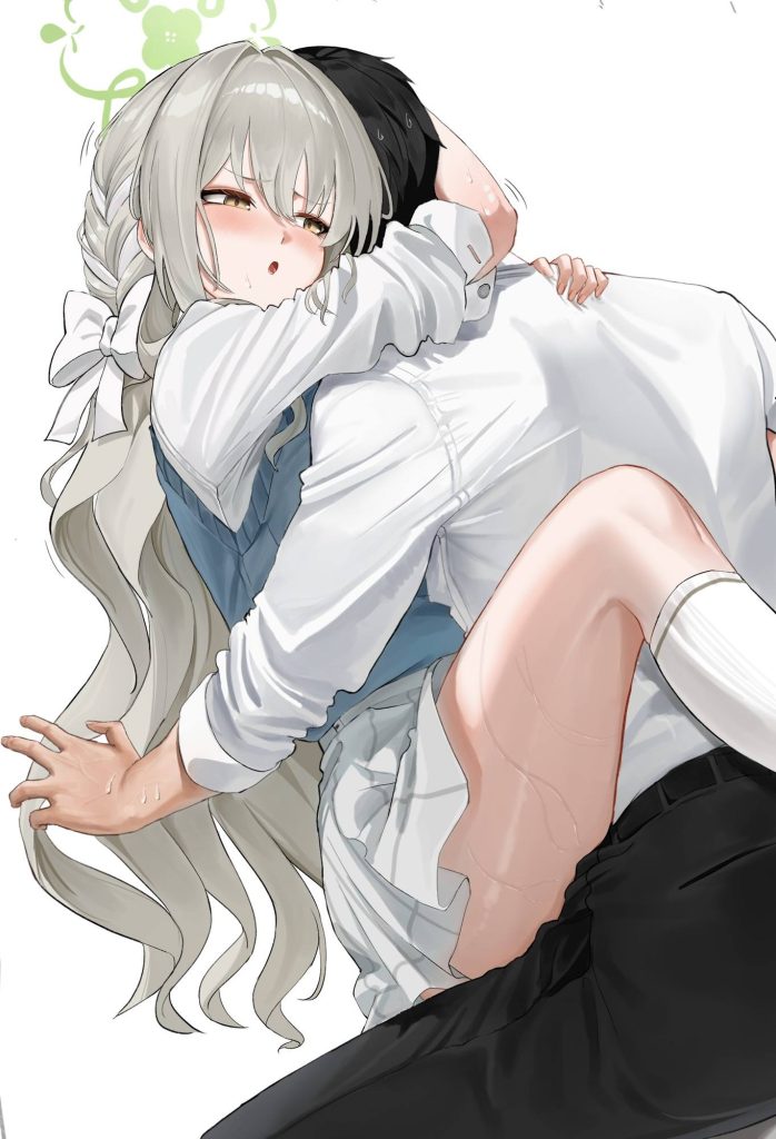 ブルーアーカイブの萌えイラスト