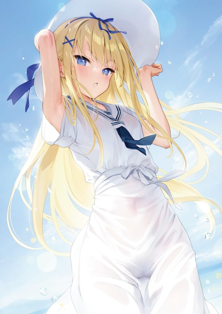 濡れ透けのエロ画像詰め合わせ