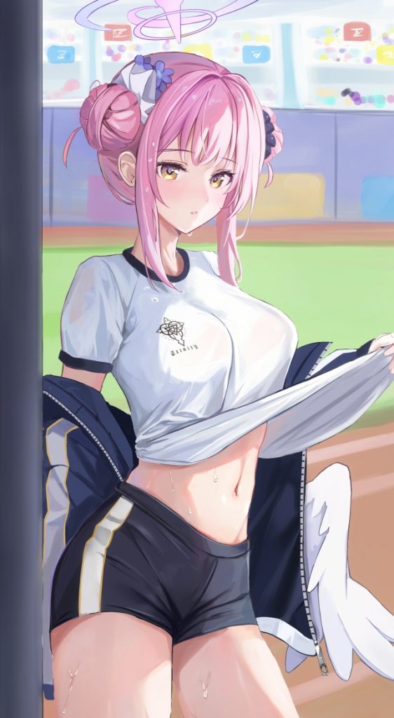 ブルーアーカイブの二次エロ画像で！