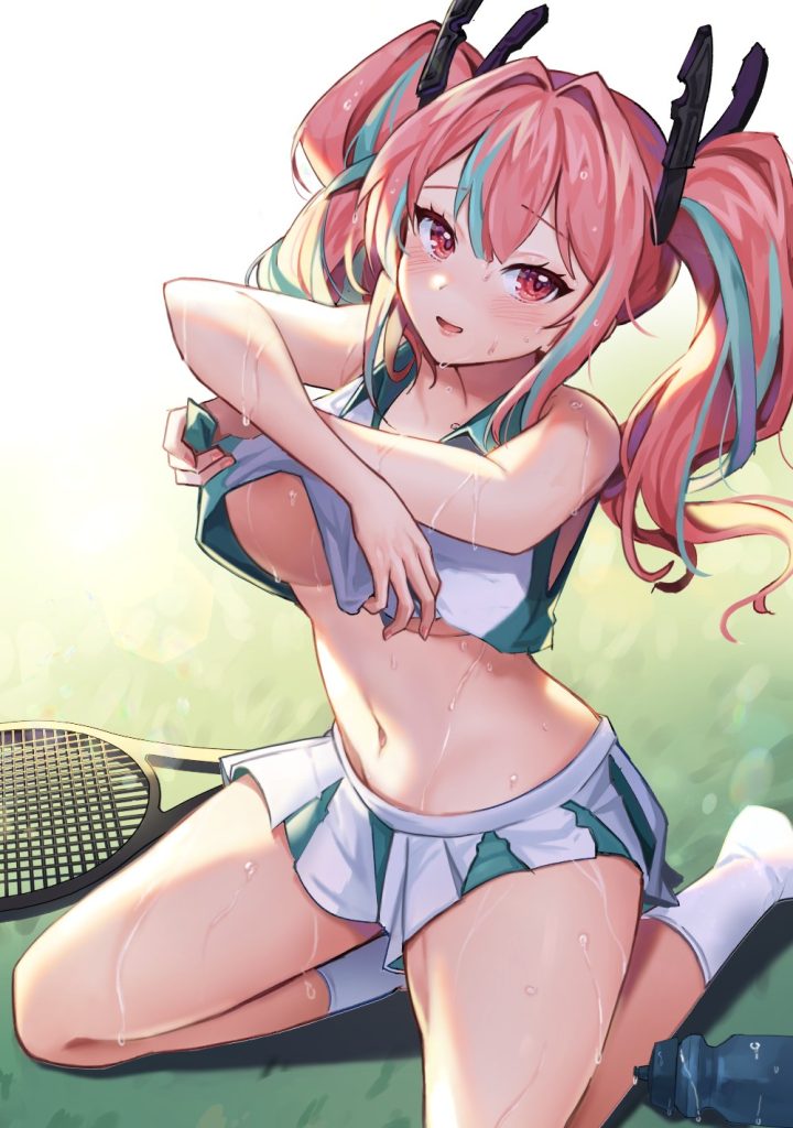 たくし上げの画像下さい！