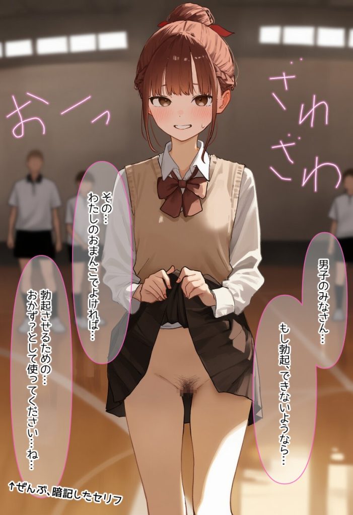 たくし上げの画像下さい！