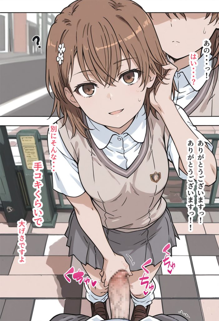 Hないたずらをしたくなるとある科学の超電磁砲のエロ画像