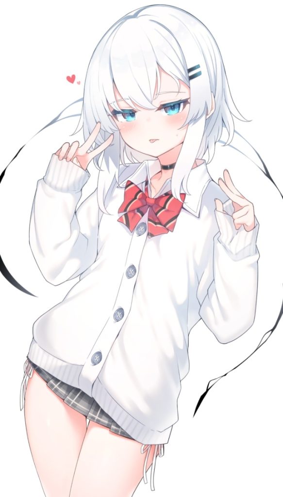 クッソ可愛い銀髪系美少女で妄想！ハメ撮り中出し！