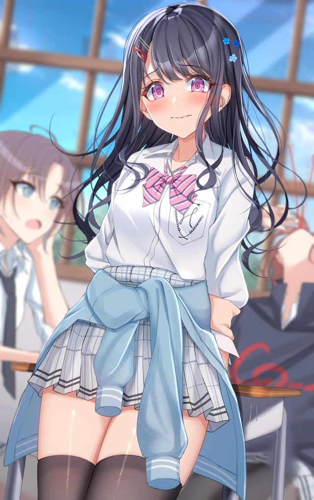 威力バツグンな太ももの二次エロ画像詰め合わせ