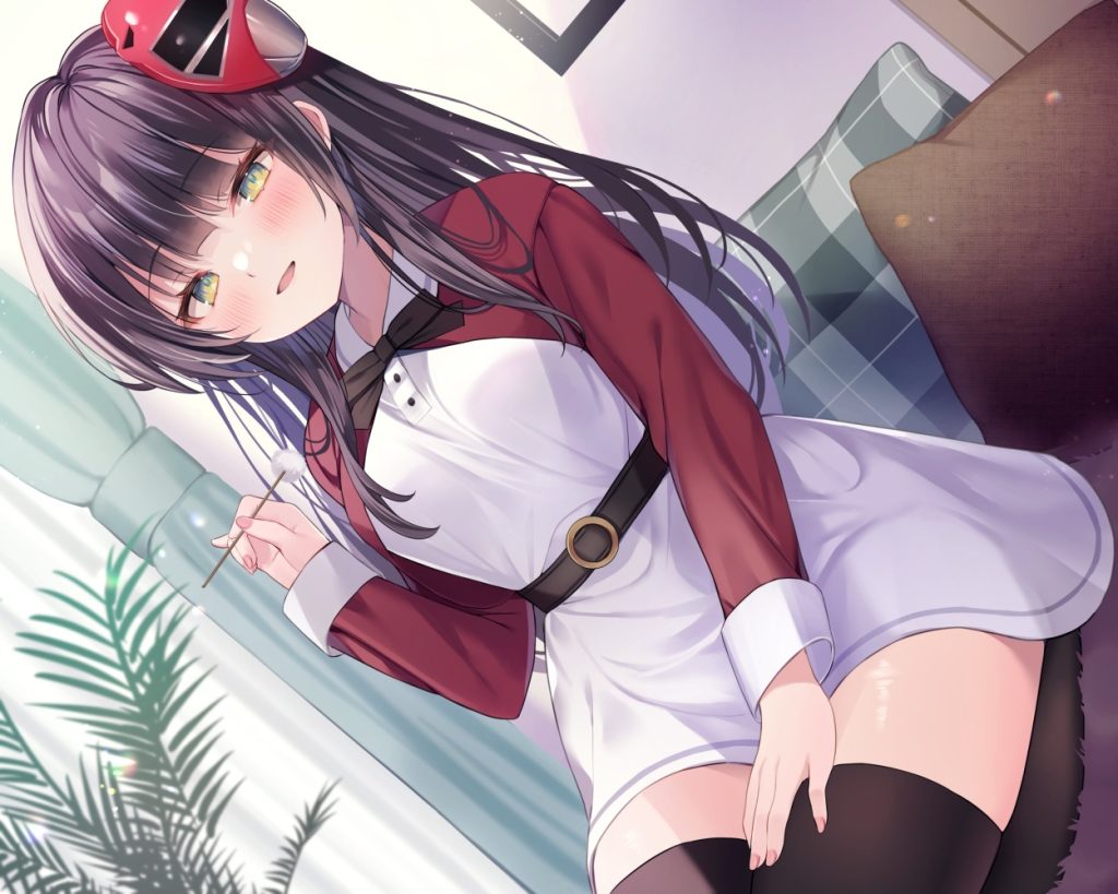 威力バツグンな太ももの二次エロ画像詰め合わせ