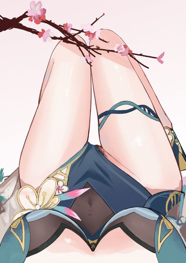 陰毛の二次エロ画像