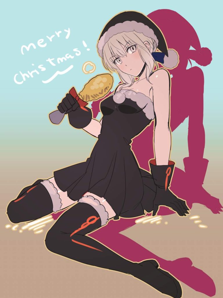 サンタのエッチな魅力が分かるエロ画像