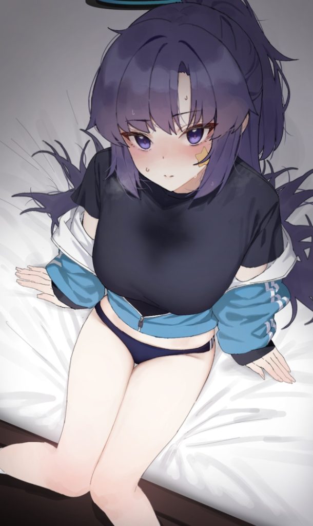 ブルーアーカイブの背徳感あふれるエロ画像