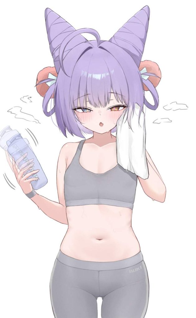 今夜のオナネタ画像は汗でございます。