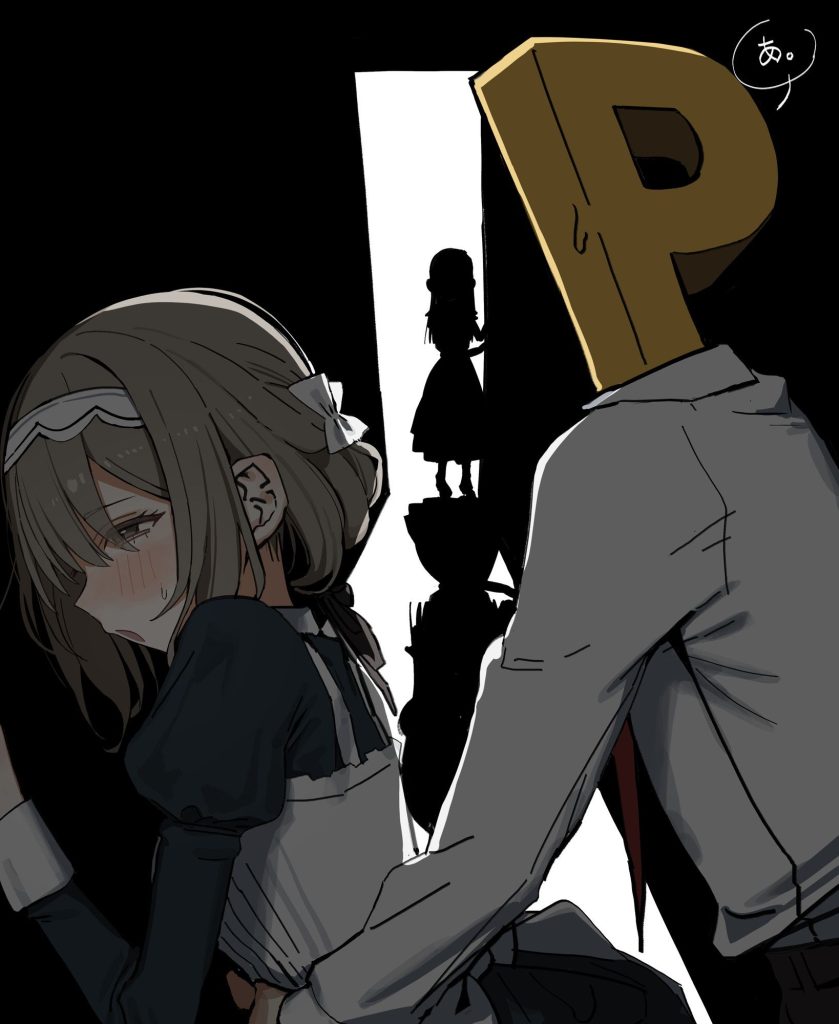 セリフ付きの二次エロ画像