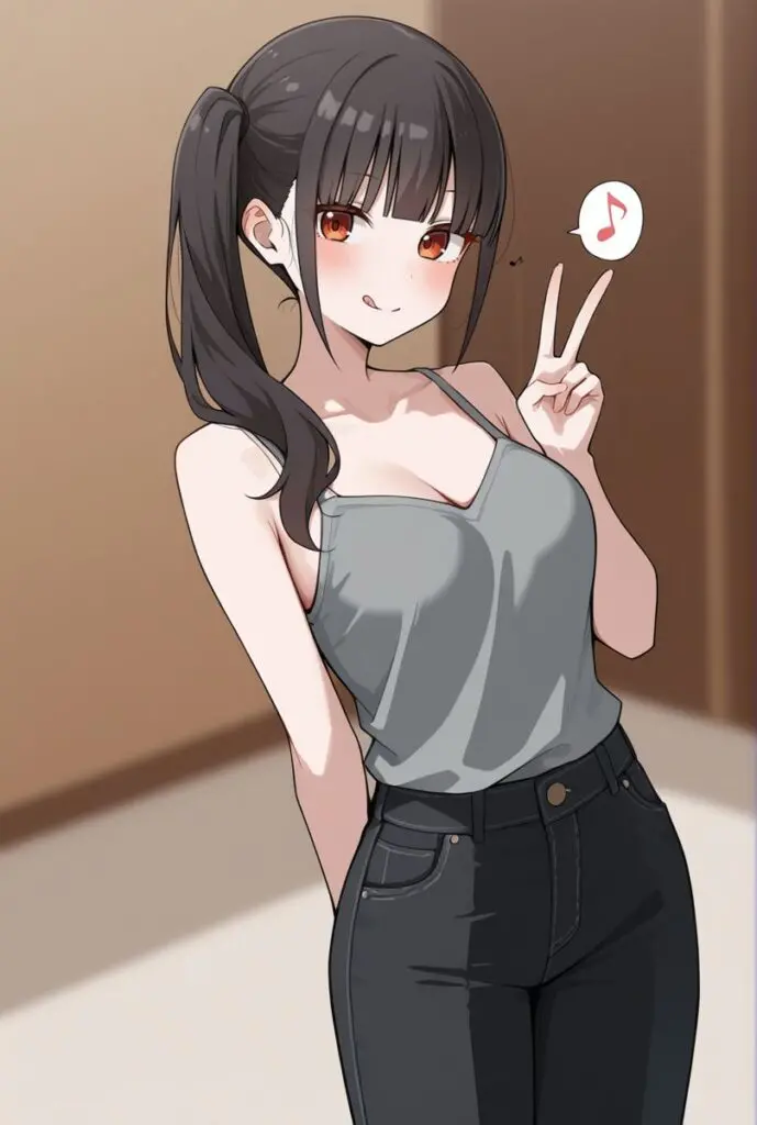 黒髪のエロ画像下さい！