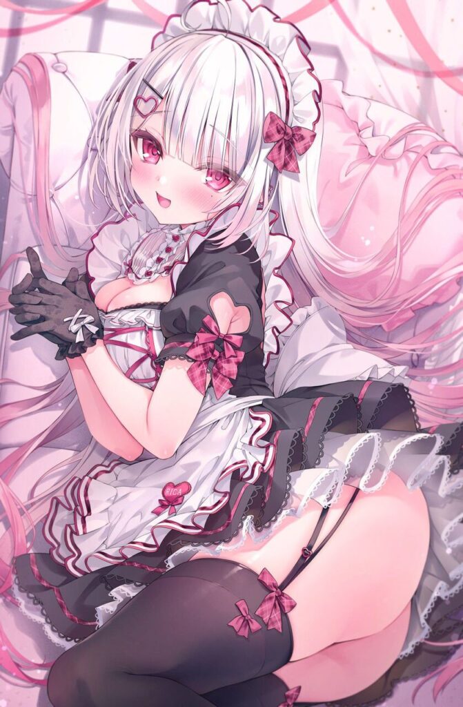 メイドのエロ画像をアップ!