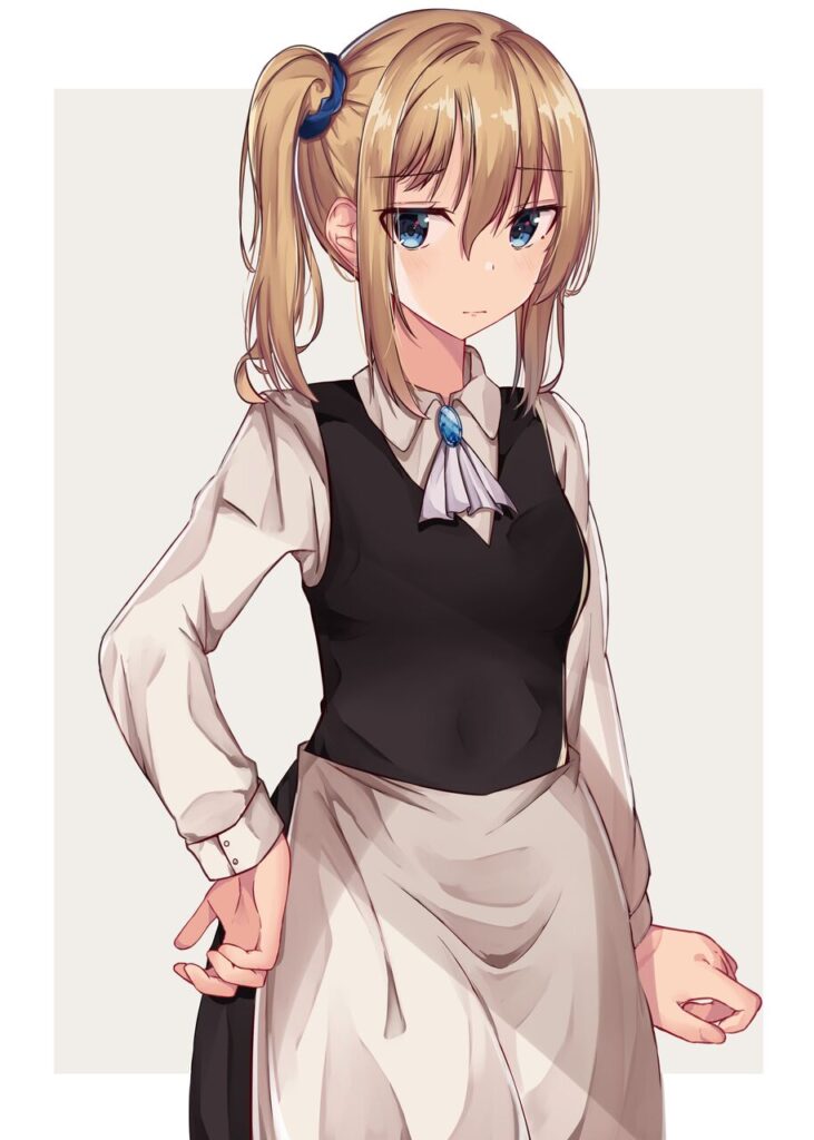 メイドのエロ画像をアップ!