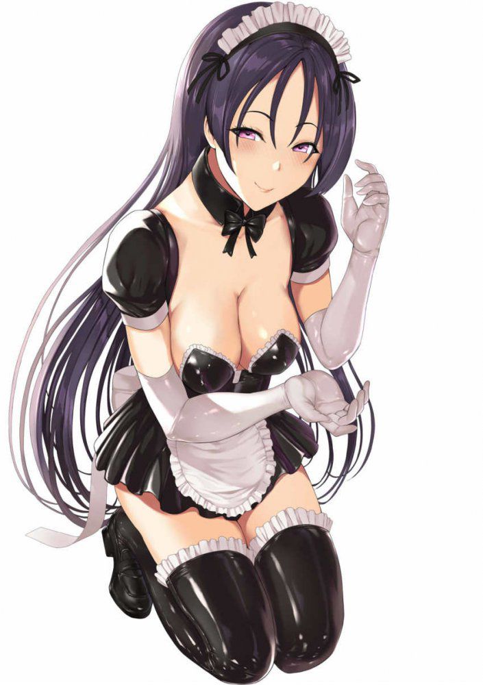 メイドのエロ画像をアップ!