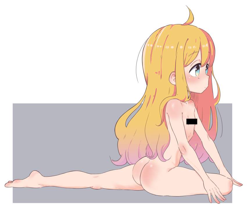 裸の二次エロ画像を愛でる。