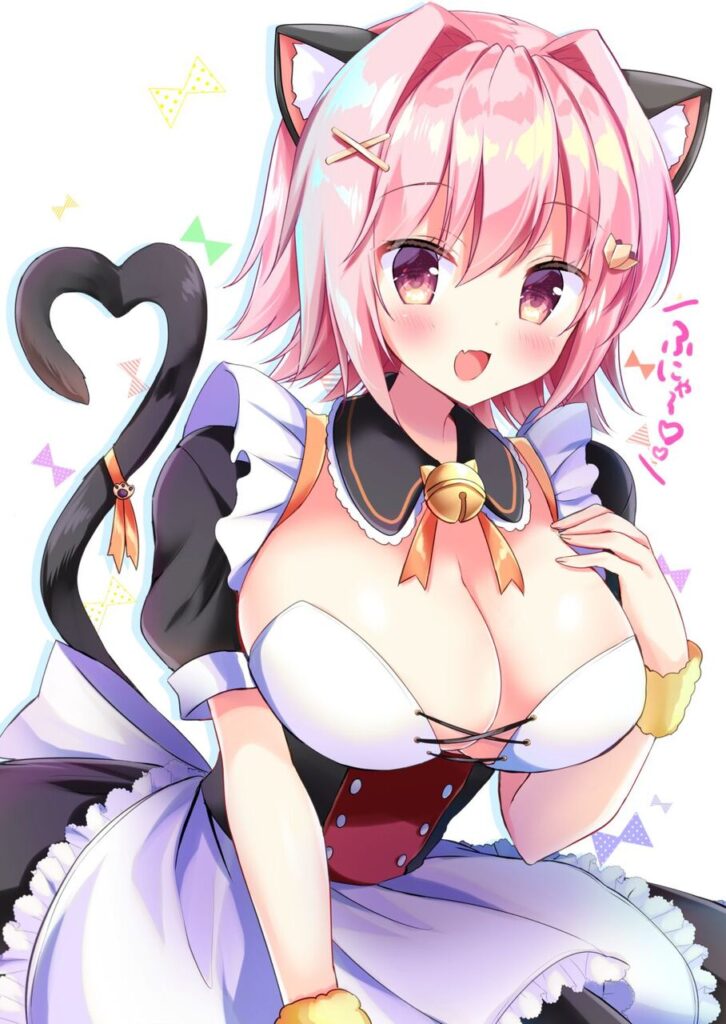 メイドのエロ画像をアップ!