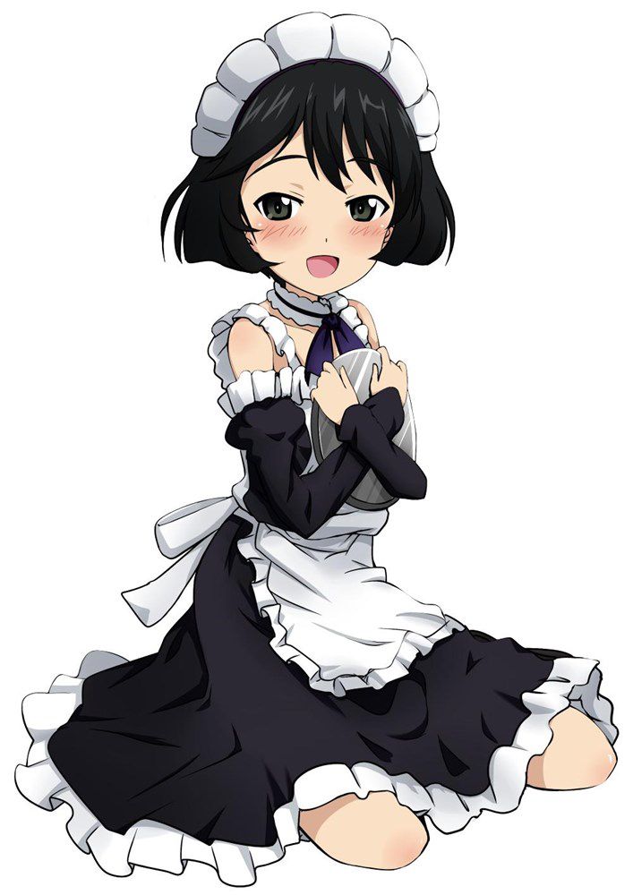メイドのエロ画像をアップ!