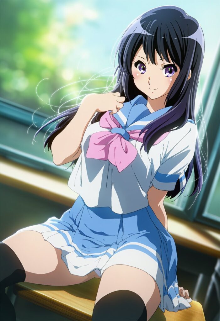 響け！ユーフォニアムのよさを再確認できるエロ画像