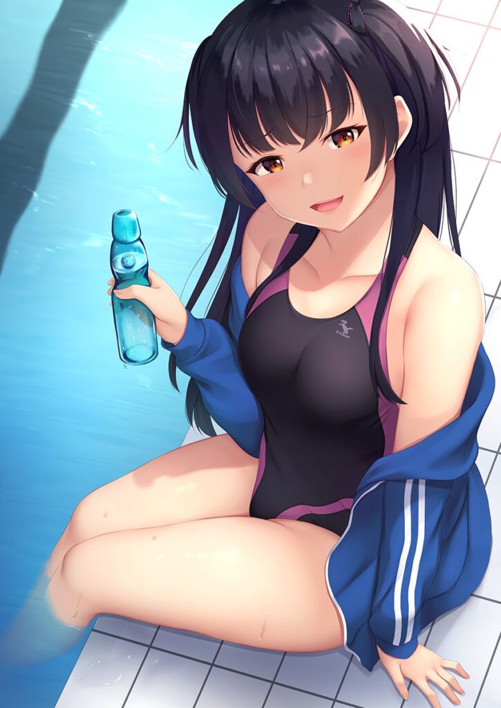 黒髪のエッチな魅力が分かるエロ画像