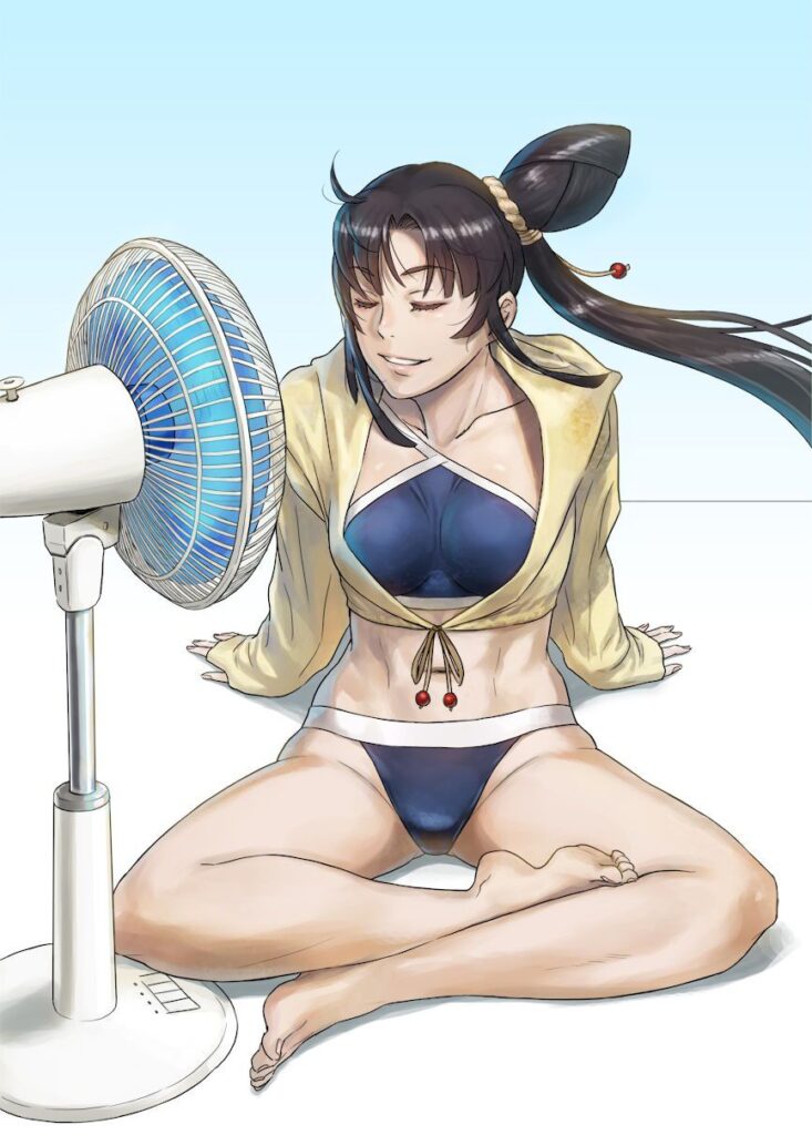 黒髪のエッチな魅力が分かるエロ画像