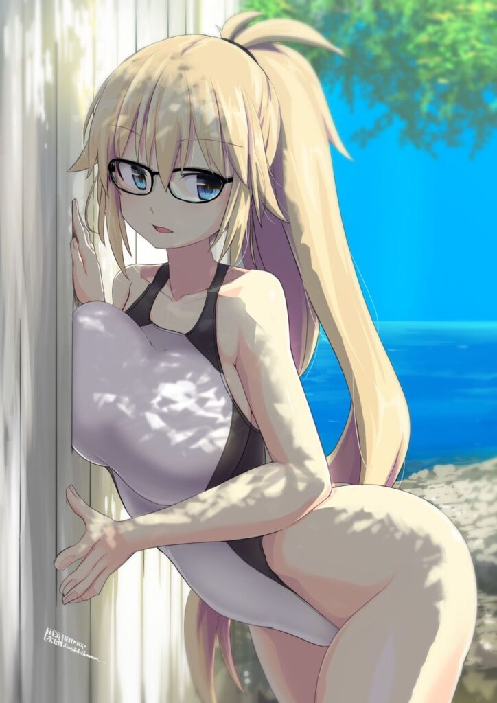 俺のとっておきのポニーテールの画像フォルダを見せる