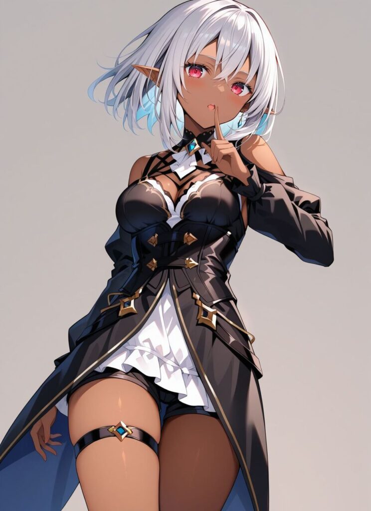 エルフのエッチな魅力が分かるエロ画像