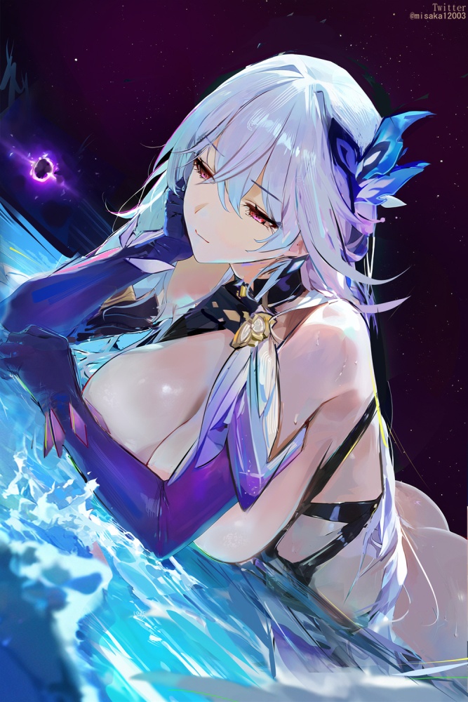 今夜のオナネタ画像は銀髪でございます。