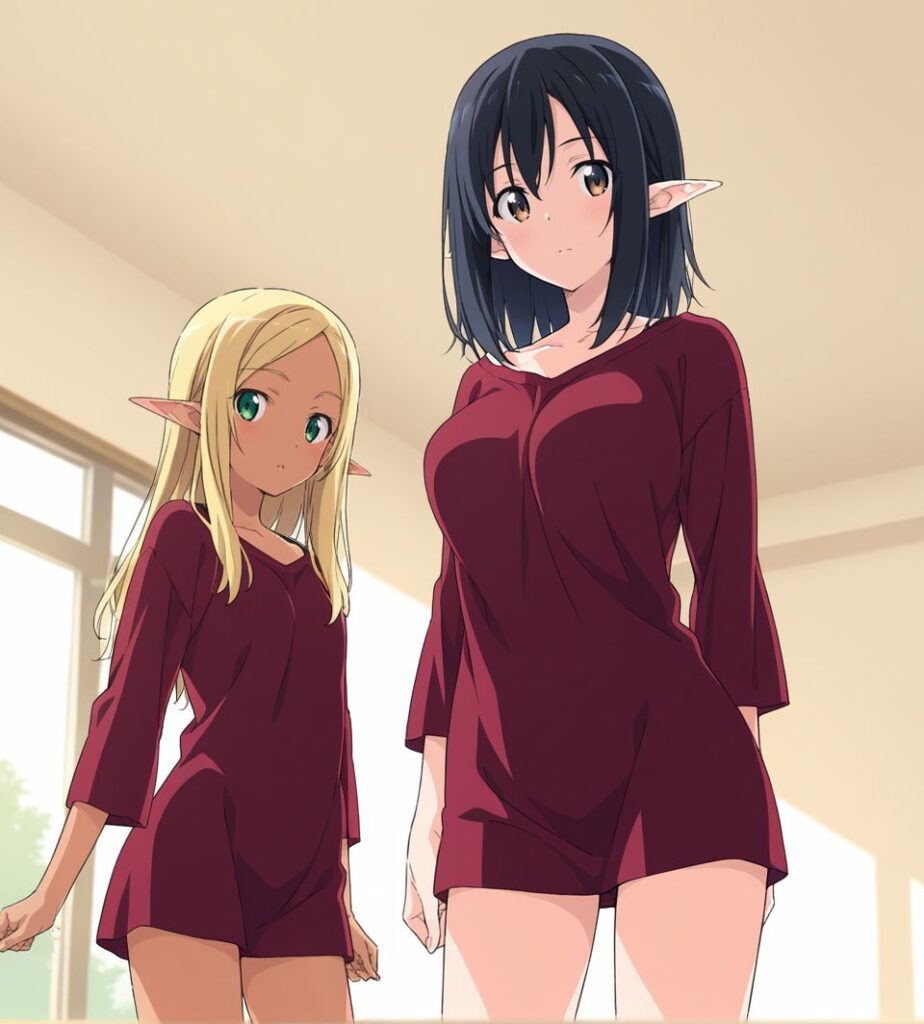 エルフのエッチな魅力が分かるエロ画像