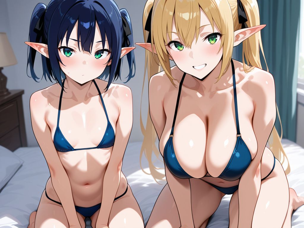 エルフのエッチな魅力が分かるエロ画像