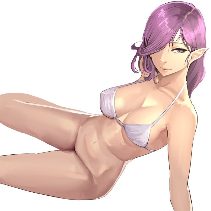 エルフのエッチな魅力が分かるエロ画像