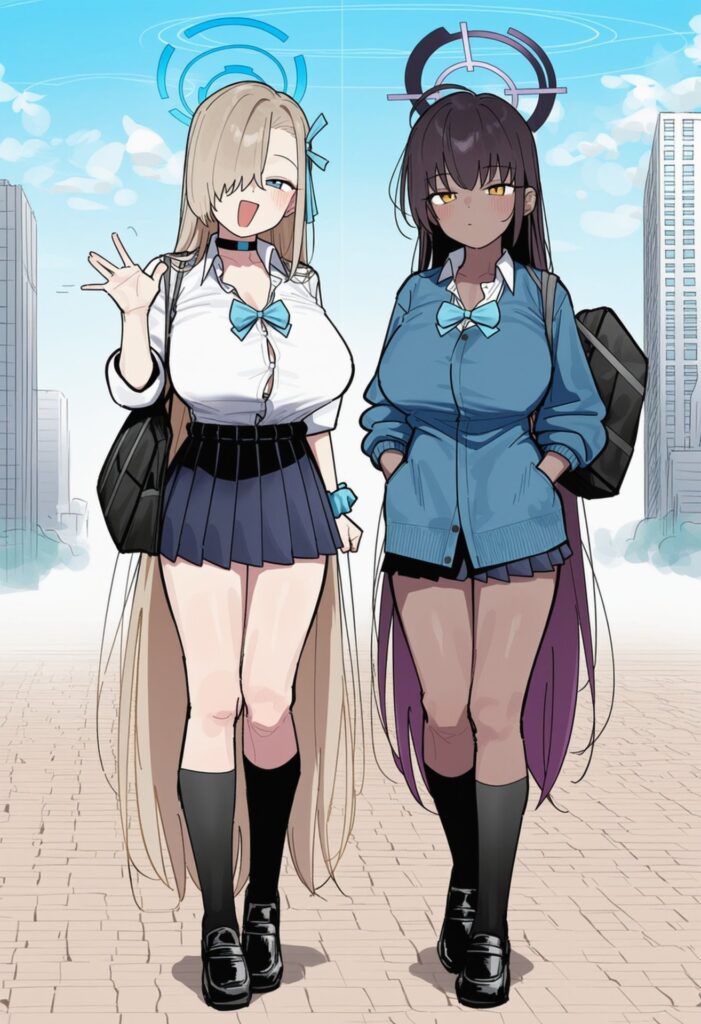 ブルーアーカイブのエロ画像詰め合わせ