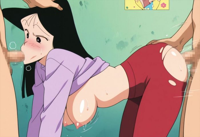 こんなにエロ過ぎるクレヨンしんちゃんの画像は反則です！