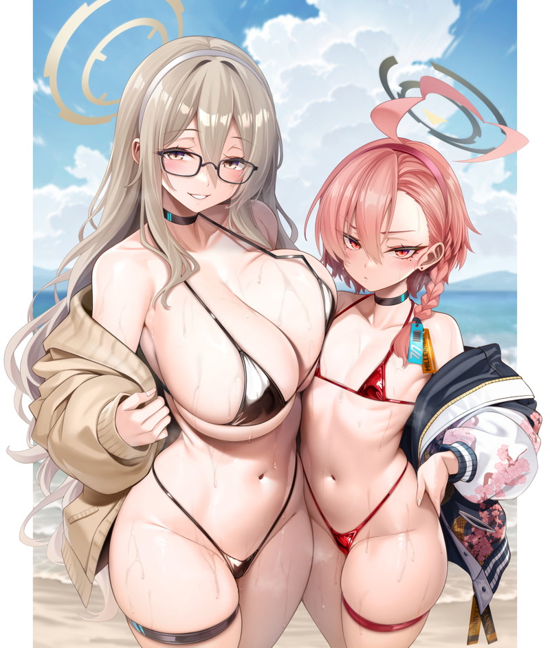 ブルーアーカイブの二次画像がヌけすぎてこまる件について