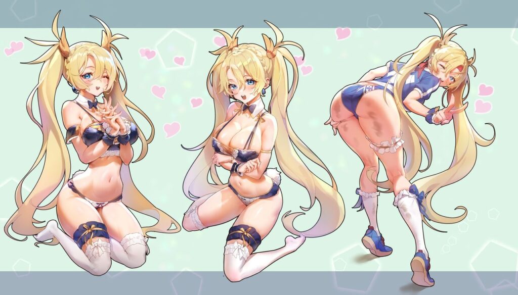 太ももの二次エロ画像で抜きたい!