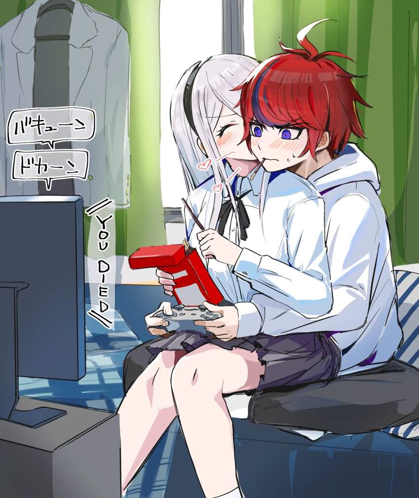 【HUNDRED LINE 最終防衛学園】「ひあぁあ♡イキましゅ♡イってぇしまいましゅうぅー♡」エッチなご奉仕画像