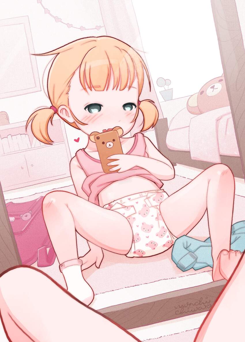 俺のとっておきのオムツの画像フォルダを見せる