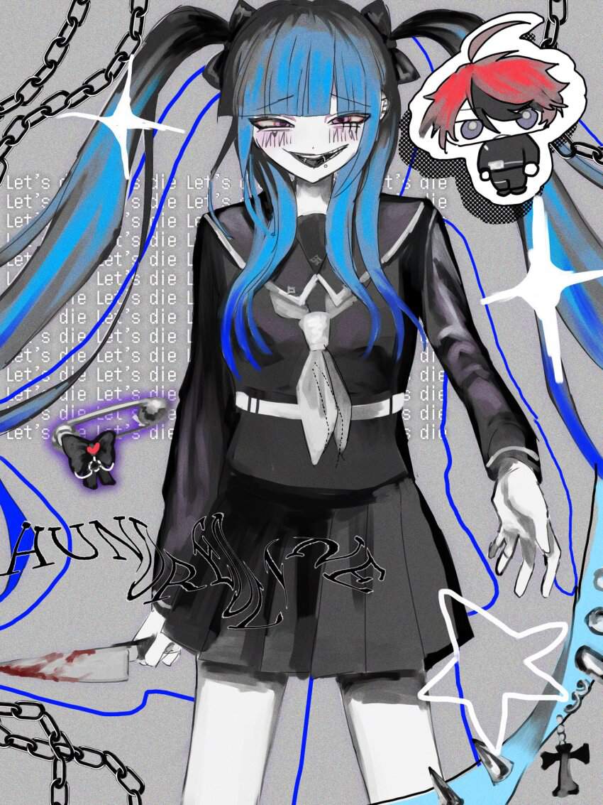 HUNDRED LINE 最終防衛学園のエロ画像で抜きたくなったから貼ってくよ