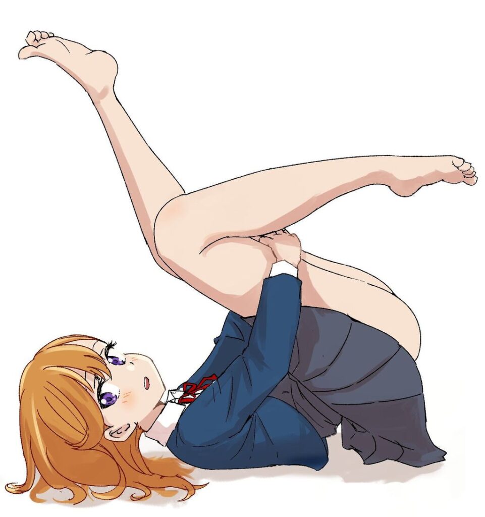 まんぐり返し画像で今夜もイチャラブ妄想!「やっ♥ダメェ♥そこぉ♥そこいじめないでぇ♥」