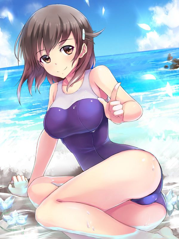 スク水の抜けるエロ画像ください!