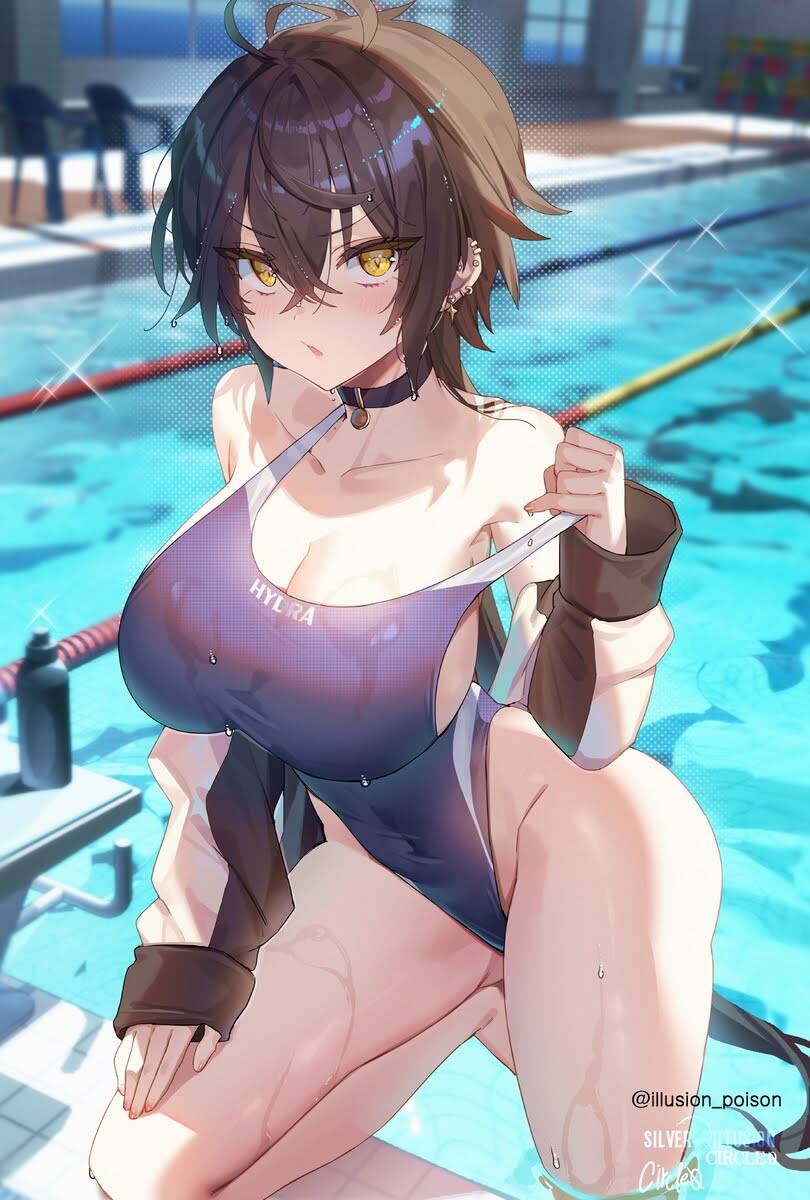 スク水の抜けるエロ画像ください!