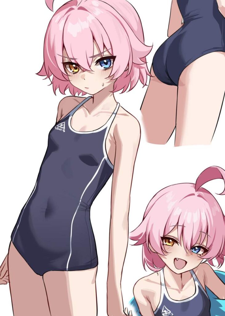 スク水のエロ画像を復習していく