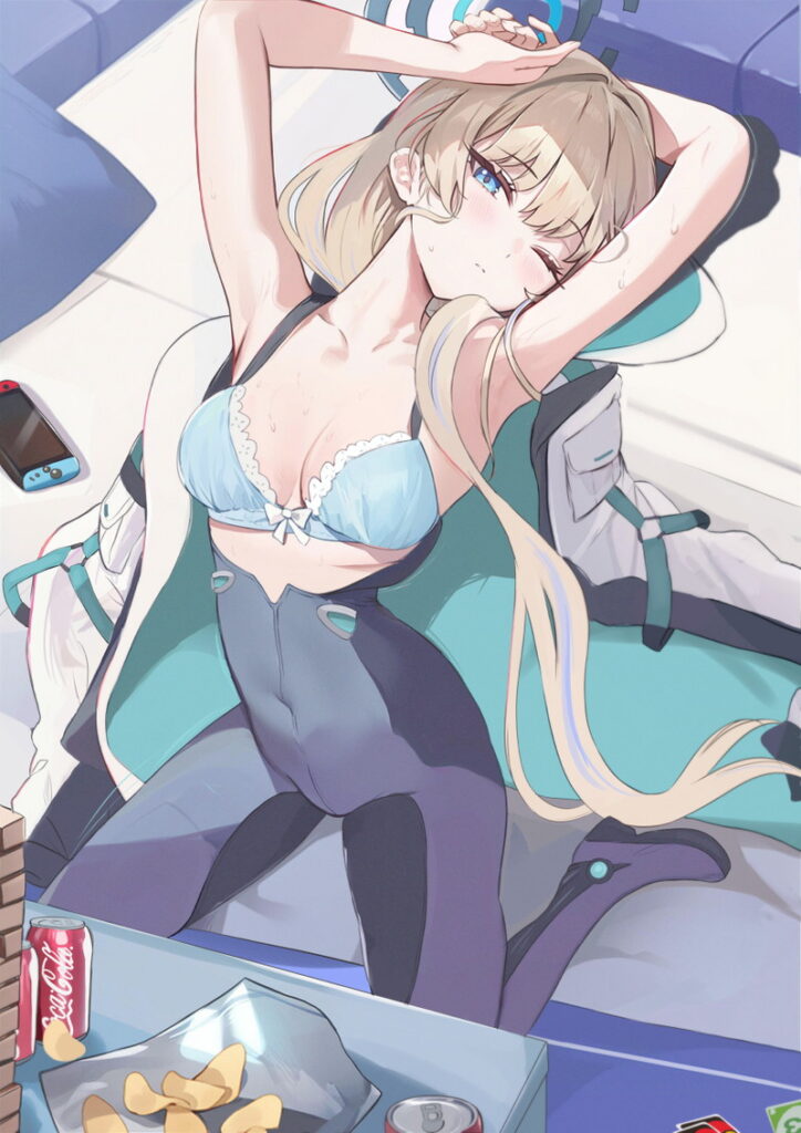 ブルーアーカイブの二次エロ画像を愛でる。