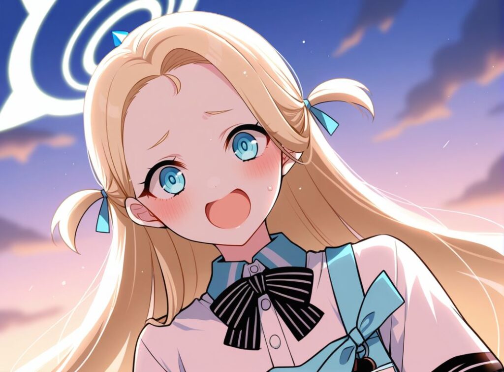 【二次】ローアングルのメチャシコで可愛い女の子のエッチな画像