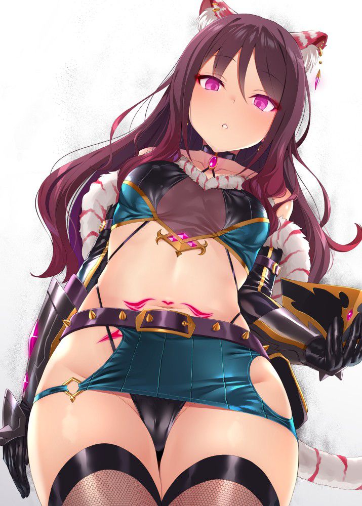 【二次】ローアングルのメチャシコで可愛い女の子のエッチな画像