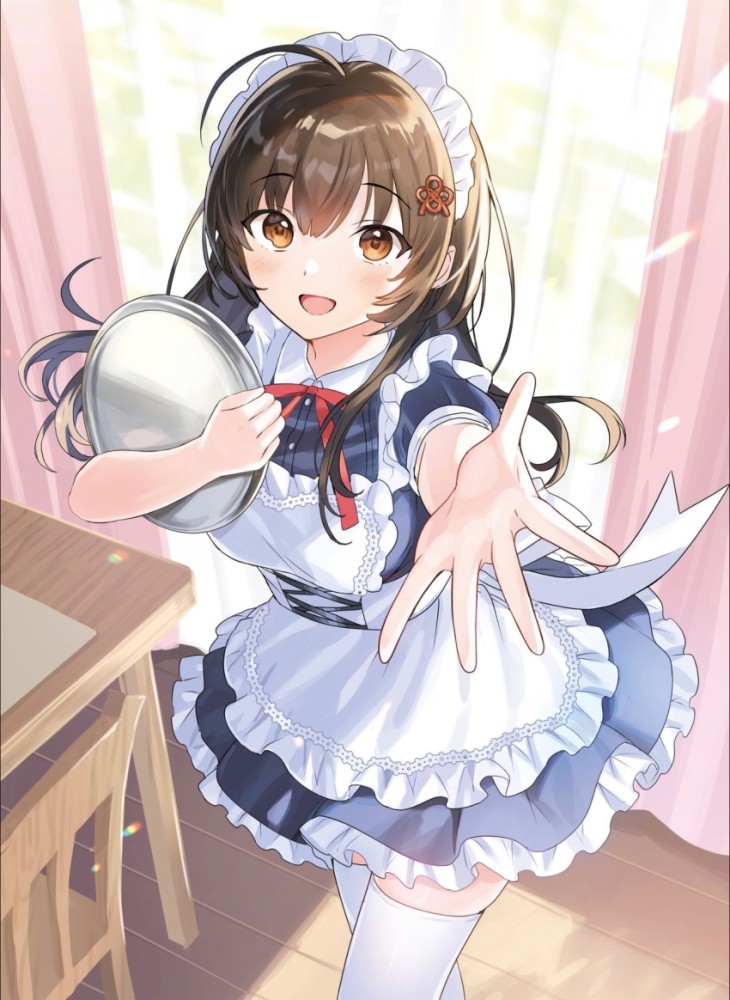 メイドの虹エロ画像