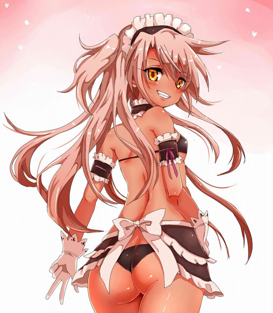 メイドの虹エロ画像
