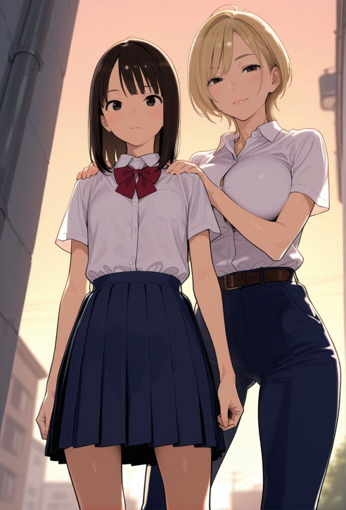 ローアングルについてのエロ画像