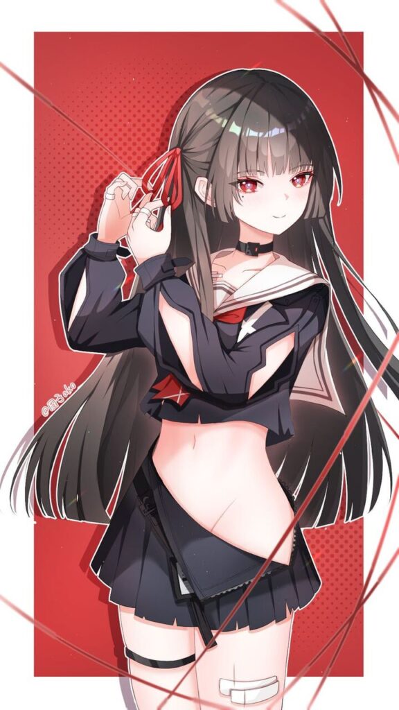 黒髪のエロ画像